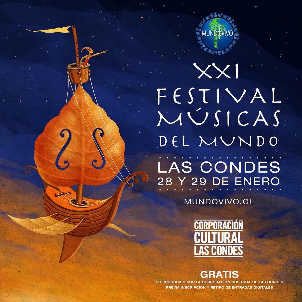 XXI Festival Músicas del Mundo Enero 2022
